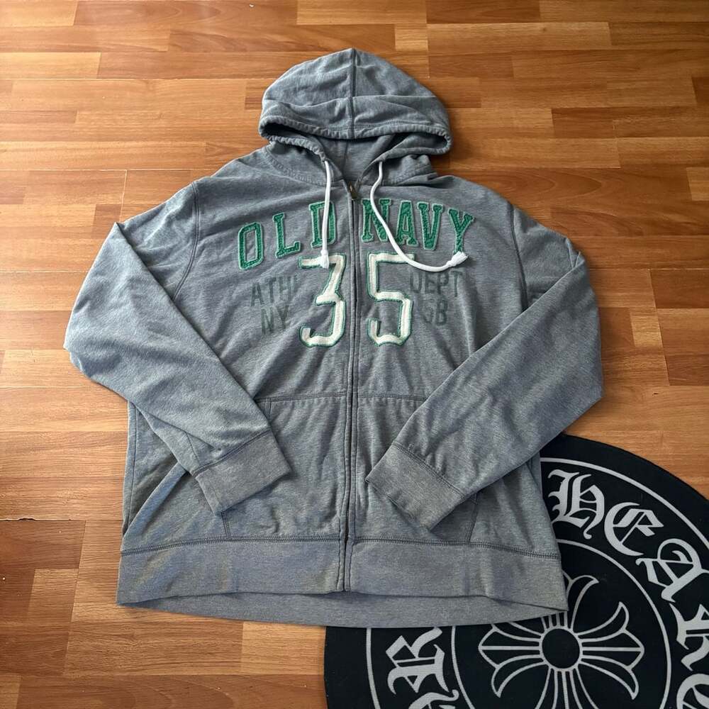 Old Navy Surplus Hoodie Mens Full Zip New York San Francisco XXL